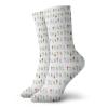 GULTMEE Funny Compression Socks Women and Men,Blossoming Bedding Plants Up And Down Daisy Field Nature Coming Alive In Spring,Best for Circulation,Running,Athletic,Nurse,Travel, -12 inch view 1