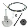 Futchoy 12' Boat Rotary Steering System, Marine Steering Cable 3/4" Tapered Shaft USA, Outboard Steering Kit Marine Safe-T W/12 Steering Cable for Boats Steering System view 1