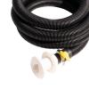 Kesoto Durable Premium Quality Bilge Pump Hose Plumbing Kit 3/4-Inch Dia Flexible Includes Hose Clamps and Thru-Hull Fitting view 2
