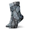 GULTMEE Funny Compression Socks Women and Men,Modern Design With Geometrical Shapes And Patterns From Diverse Cultures,Best for Circulation,Running,Athletic,Nurse,Travel, -12 inch view 1