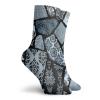 GULTMEE Funny Compression Socks Women and Men,Modern Design With Geometrical Shapes And Patterns From Diverse Cultures,Best for Circulation,Running,Athletic,Nurse,Travel, -12 inch view 2