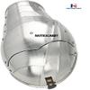 Nautical-Mart Medieval German Gothic Armor Pauldron Set Silver (16 Gauge) view 4