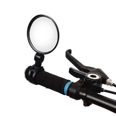 Bicycle Accessories Bicycle Rearview Handlebar Mirrors,Mountain Bike Cycling Rear View Mirror Wide Angle 360 Degree Rotate Mirror Bicycle Accessory Bike Parts (Color : Small Round)