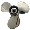 CAPTAIN Propeller 11 1/8x14 Fit Mercury Outboard Engine 25hp 30hp 35hp 40hp 45hp 48hp 50hp 55hp 60hp 70hp 75hp 13 Tooth Spline Steel Stainless view 2
