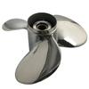 CAPTAIN Propeller 11 1/8x14 Fit Mercury Outboard Engine 25hp 30hp 35hp 40hp 45hp 48hp 50hp 55hp 60hp 70hp 75hp 13 Tooth Spline Steel Stainless view 3