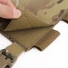 EMERSONGEAR Tactical Triple Mag Pouch,Placard 5.56 Magazine Panel,Magazine Pouch with Hook Backing,Tactical Vest Chest Rig Bag Wolf Gray view 2