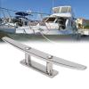 Akozon Dock Cleat, 10in Marine Boat Mooring Boat Cleat Dock Rope Cleat Open Base Stainless Steel Heavy Duty Boat Dock Cleats view 2