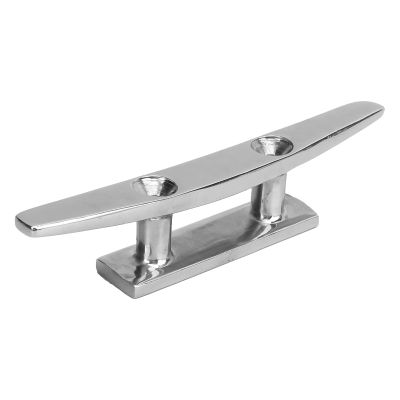 Akozon Dock Cleat, 6in Heavyduty Stainless Steel Boat Cleat Dock Rope Cleat Open Base for Marine Boat Mooring