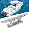 Akozon Dock Cleat, 6in Heavyduty Stainless Steel Boat Cleat Dock Rope Cleat Open Base for Marine Boat Mooring view 2