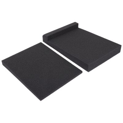 FAVOMOTO 1set Acoustic Isolation Pads High Density Speaker Isolation Cushion for Studio Monitors Angles Reduces Noise Sound