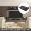 FAVOMOTO 1set Acoustic Isolation Pads High Density Speaker Isolation Cushion for Studio Monitors Angles Reduces Noise Sound view 4