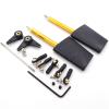 Prop Steering Rudder 1Set Nylon Dual Steering Rudder with Servo Steering Arm Rod Stopper Ball Head Joint for RC Boat Scale Marine Cruise to Ensure That The Shaft Works smoothly and stably view 2