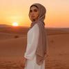 ANKOMINA Women Soft Chiffon Rhinestone Long Scarf Shawl Fashion Muslim Hijab Head Wrap Scarves view 4