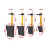 Prop Steering Rudder 1Set Nylon Dual Steering Rudder with Servo Steering Arm Rod Stopper Ball Head Joint for RC Boat Scale Marine Cruise to Ensure That The Shaft Works smoothly and stably view 3