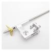 Prop Steering Rudder 4.76mm 3/16" Boat Drive Shaft + Shaft Strut + Water Pick Up Rudder+ 40mm Propeller for RC Boat Speed Racing Hydroplane to Ensure That The Shaft Works smoothly and stably view 3