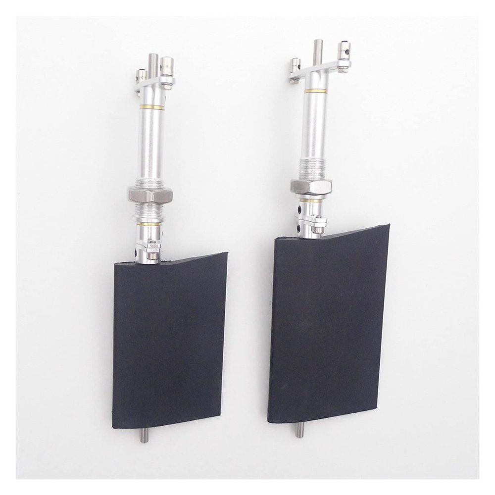 Prop Steering Rudder 1PC Boat Model Big Nylon Steering Rudder Submerged Rudder with Servo Arm for 110cm-160cm RC Boat Scale Marine Tug Fishing to Ensure That The Shaft Works smoothly and stably