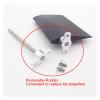 Prop Steering Rudder 1PC Boat Model Big Nylon Steering Rudder Submerged Rudder with Servo Arm for 110cm-160cm RC Boat Scale Marine Tug Fishing to Ensure That The Shaft Works smoothly and stably view 3