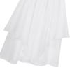renvena Kids Girls Sequin Halter Neck Chiffon Sleeveless Flower Girl Bridesmaid Wedding Birthday Party Maxi Dress Ivory 8 Years view 4