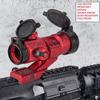 Tactical Scope Reflex Stinger 4 MOA Red - Green Dot Sight with Picatinny Mount (Red) view 3