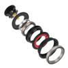 Bike Headset Bearing Kit, Sealed Cartridge for Durability and Smooth Operation Headset Bearings 44mm 55mm Tapered Straight Fork for Mountain Bikers view 1