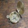 Vintage Nautical Engraved Pocket Compass Best for Gift Item Replica view 2