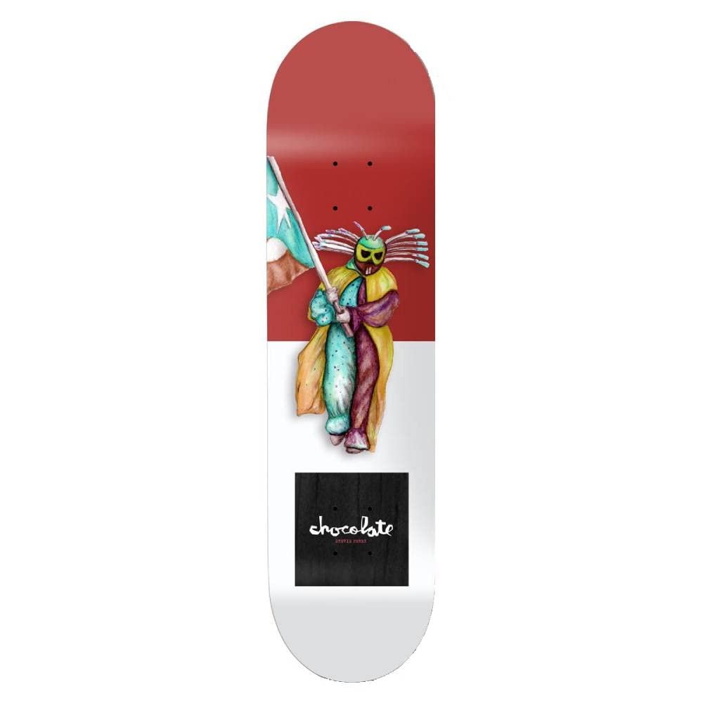 Chocolate Canivale Skateboard Deck - Cruz - 8.00"