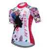 Women's Cycling Jersey Short Sleeve Tops Quick-Dry Bicycle Clothes Breathable Running Top Bike Shirt view 1