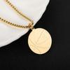 Susook Basketball Number Necklace for Men Gold Stainless Steel Basketball Pendant Sport Jewelry Gifts for Men4 view 2