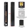 HOROW Baseball Bat Display Case - Baseball Bat Wall Mount Wooden Frame with Acrylic Transparent Door Holder Rack Cabinet Wall Mounted Shadow Box Vertical or Horizontal, w/98% UV Protection-Lock view 3