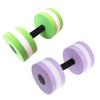 1Pcs Aquatic Exercise Equipment High- Density EVA- Foam Dumbbell Set Water Weight Water Aerobics Pool Fitness (Purple) view 4