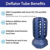 Zoom Blower Deflator Tube Attachment for Inflatable Bounce Houses and Slides, Speeds Up Deflation by 50%, Compatible with Zoom MAX, LTE and 2020 to Newer XLT 1HP-2HP Blowers, Not Compatible with 3HP view 2