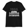 1955 Fairlane American Antique Classic Car Short-Sleeve Unisex T-Shirt Black view 1