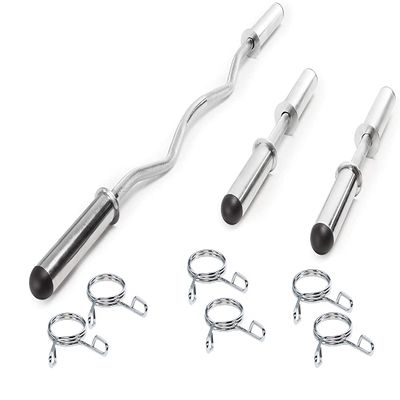 Ader Chrome Olympic 2'' Hollow Bar Kit