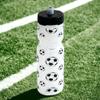 50 Strong 22oz Kids Sports Squeeze Water Bottle  BPA-Free with Pull Top Cap  Durable & Reusable for School, Boys & Girls  Made in USA  Soccer Theme view 2