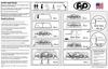 FGD Truck Rear Window Wrap Black & White American Flag Perforated Vinyl Decal view 3