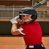 Mizuno Finch Women's Softball Padded Batting Glove, White-Charocoal, Small view 4