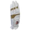 XEIRPRO Premium 4 Pack All Weather Golf Gloves for Women Worn On Right Handfor Left Handed Golfer - Comfort and Secure Fit Ultra Grip Leather Soft Flexibility (Large, White/Dark Beige) view 4