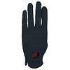 XEIRPRO Premium 4 Pack All Weather Golf Gloves for Women Worn On Right Hand for Left Handed Golfer- Comfort and Secure Fit Ultra Grip Leather Soft Flexibility (X-Large, Navy) view 2