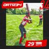 Ortiz34 Bat & Ball Set - Graffiti Plastic Bat & Ball Homerun Set- David Ortiz Backyard Baseball Set for Youth, Kids, Teenagers, Adults (2 Pack Bat & Ball Set, Red/Volt) view 2