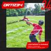 Ortiz34 Bat & Ball Set - Graffiti Plastic Bat & Ball Homerun Set- David Ortiz Backyard Baseball Set for Youth, Kids, Teenagers, Adults (2 Pack Bat & Ball Set, Red/Volt) view 4