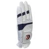 XEIRPRO Premium 4 Pack All Weather Golf Gloves for Women Worn On Left Hand for Right Handed Golfer- Comfort and Secure Fit Ultra Grip Leather Soft Flexibility (X-Large, White/Navy) view 4