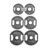 Ader Chrome Olympic 2'' Hollow Bar Kit + 35LB Grip Plate Set view 3