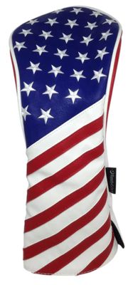 USA Flag Embroidered Headcover by ReadyGOLF - Driver