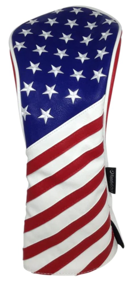 USA Flag Embroidered Headcover by ReadyGOLF - Driver