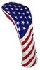 USA Flag Embroidered Headcover by ReadyGOLF - Driver view 3