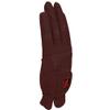XEIRPRO Premium 4 Pack All Weather Golf Gloves for Women Worn On Left Handfor Right Handed Golfer - Comfort and Secure Fit Ultra Grip Leather Soft Flexibility (Large, Burgundy) view 4
