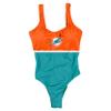 FOCO Miami Dolphins NFL Womens Beach Day One Piece Bathing Suit - XL view 3
