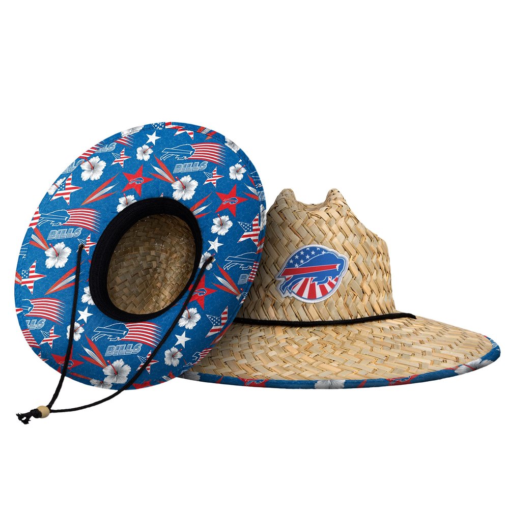 FOCO Buffalo Bills NFL Americana Straw Hat