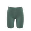 Hansber Kids Girls Dance Booty Shorts High Waist Gymnastics Yoga Shorts Running Cycling Biker Shorts Activewear Green 2-3 Years view 1