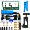 Keadic 50 Pcs Bicycle Hydraulic Hose Fitting Insert Tool with Needle Driver Insertion Tool, Lever Covers, Brake Olive and Brass Connecting Insert Kit for Bike BH90/BH59 Replacement Part view 1